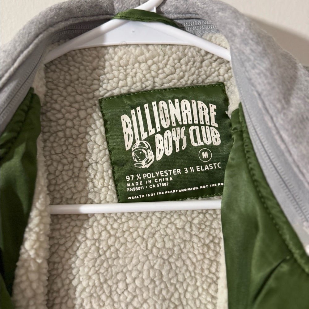 Billionaire Boys Club Olive and Heather Gray Jacket
